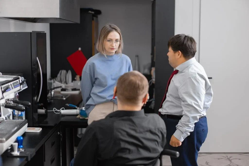 Universal design is not just about public spaces—it is also transforming workplaces and schools, making them more inclusive and accessible for everyone.