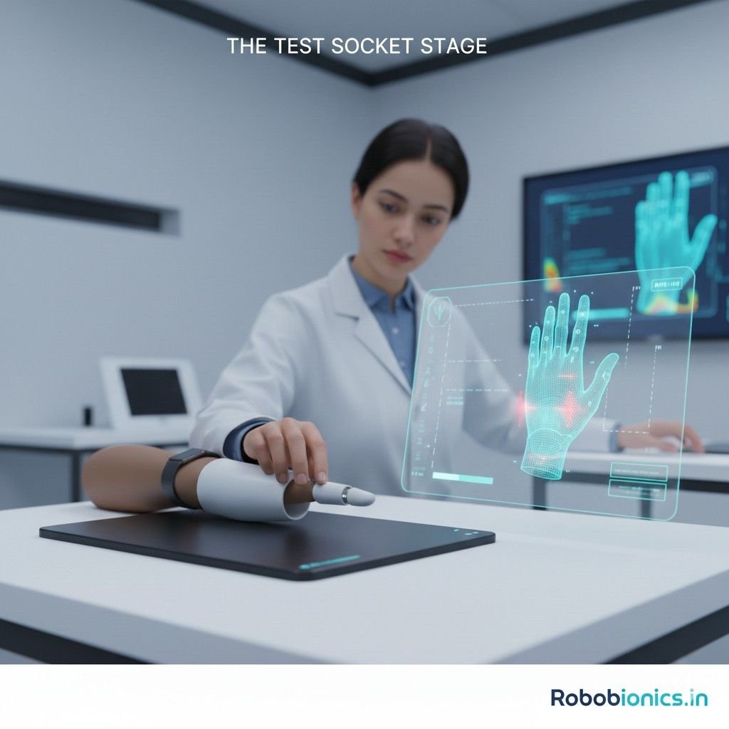 A test socket is a temporary version made from lighter