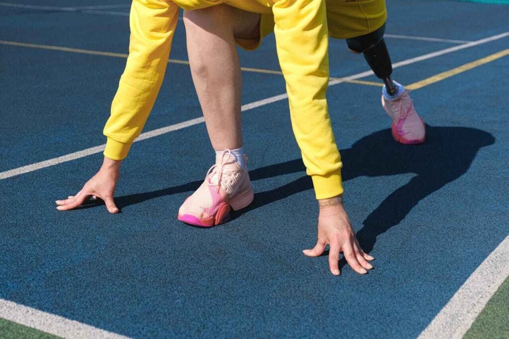 Running blades are special prosthetic limbs made for speed
