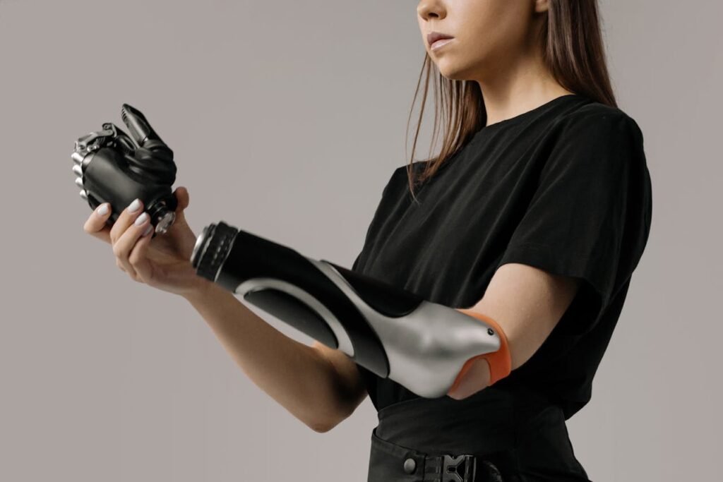 A myoelectric prosthetic hand