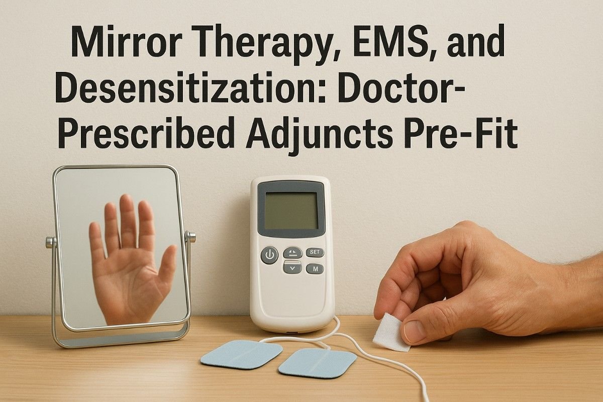 Mirror Therapy, EMS, and Desensitization: Doctor-Prescribed Adjuncts Pre-Fit