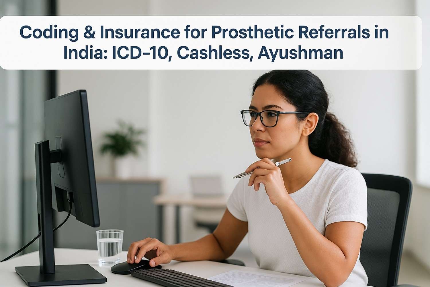 Coding & Insurance for Prosthetic Referrals in India: ICD-10, Cashless, Ayushman