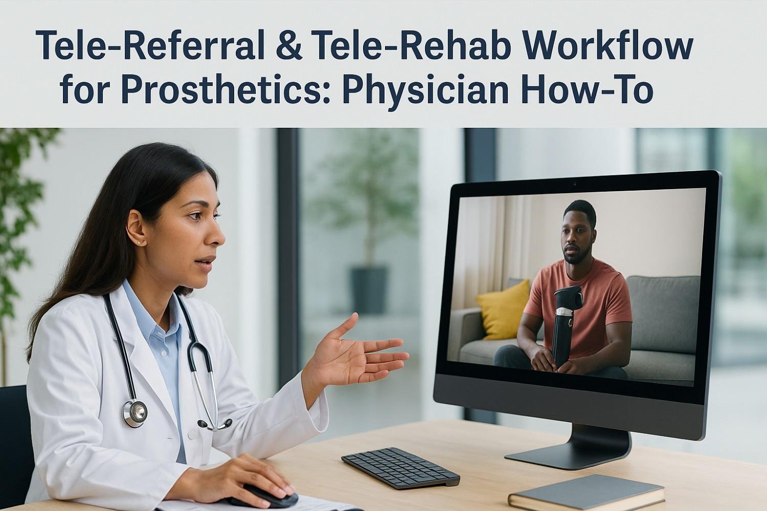 Tele-Referral & Tele-Rehab Workflow for Prosthetics: Physician How-To
