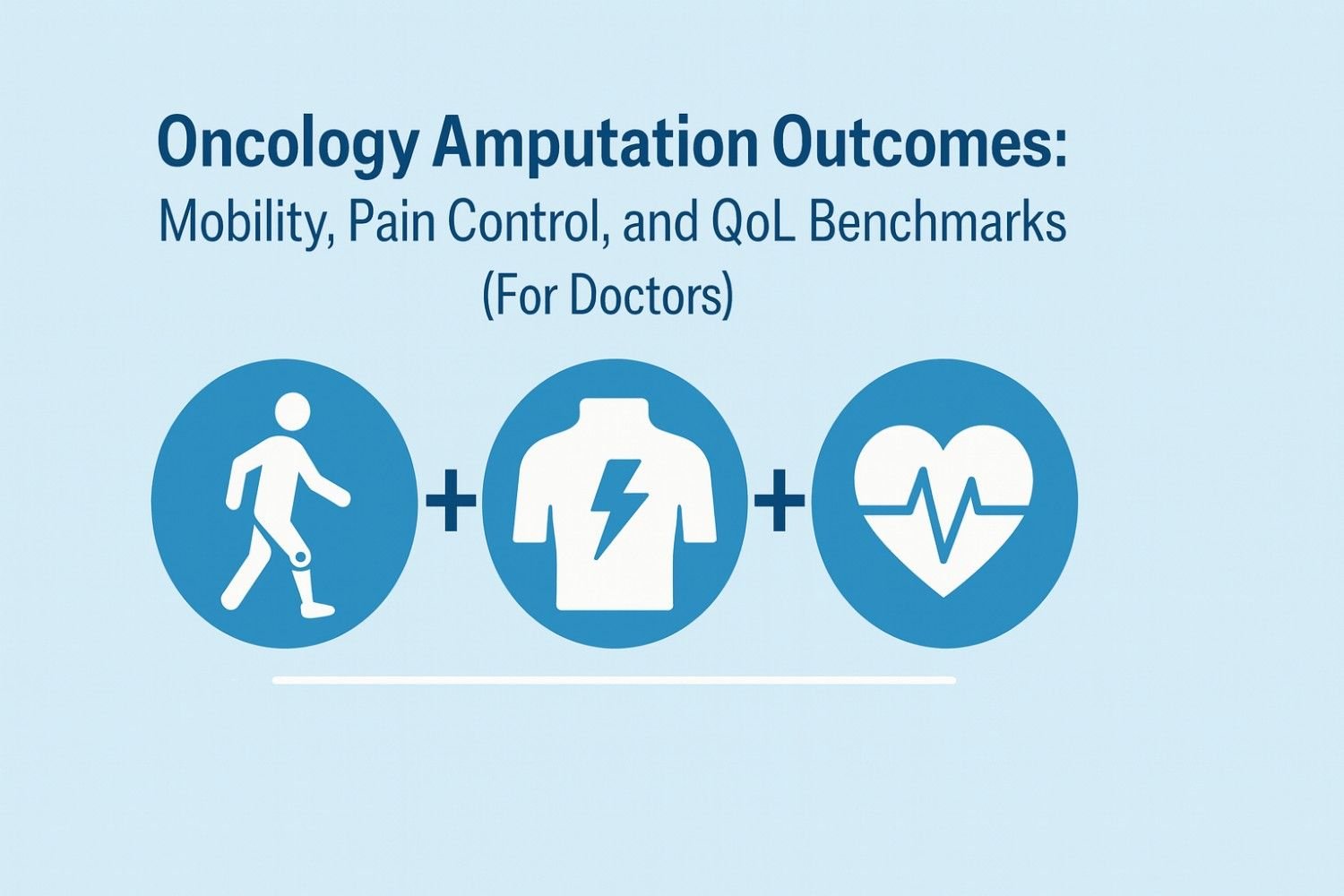 Oncology Amputation Outcomes: Mobility, Pain Control, and QoL Benchmarks (For Doctors)