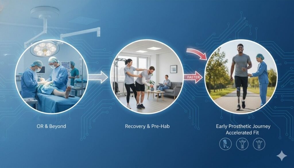 ERAS-Style Pathways for Amputees: A Doctor’s Template from OR to Early Prosthetic