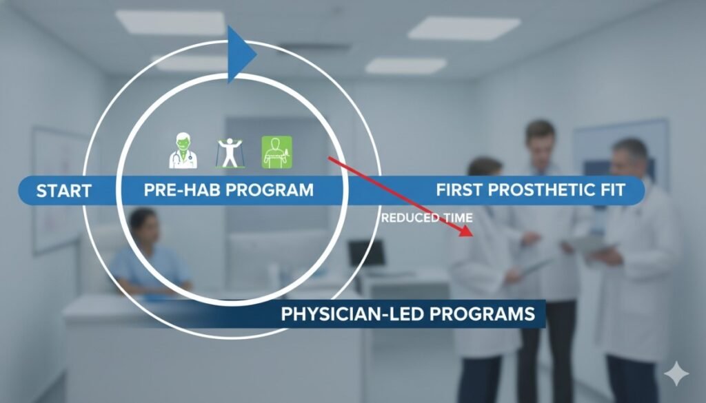 Pre-Hab for Prosthetics: Physician-Led Programs That Cut Time to First Fit