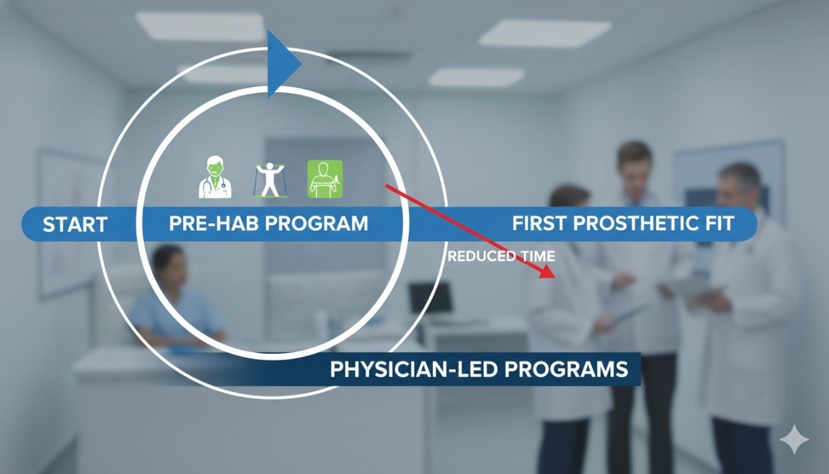 Pre-Hab for Prosthetics: Physician-Led Programs That Cut Time to First Fit