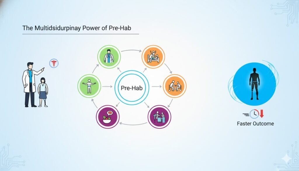Pre-habilitation is never a one-person job