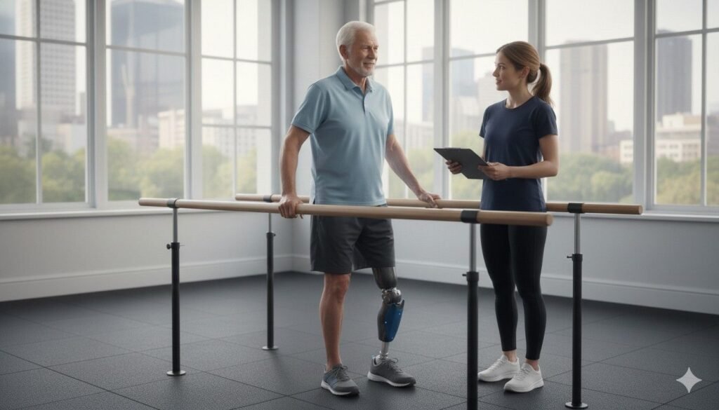 A fall can drastically change the rehabilitation path