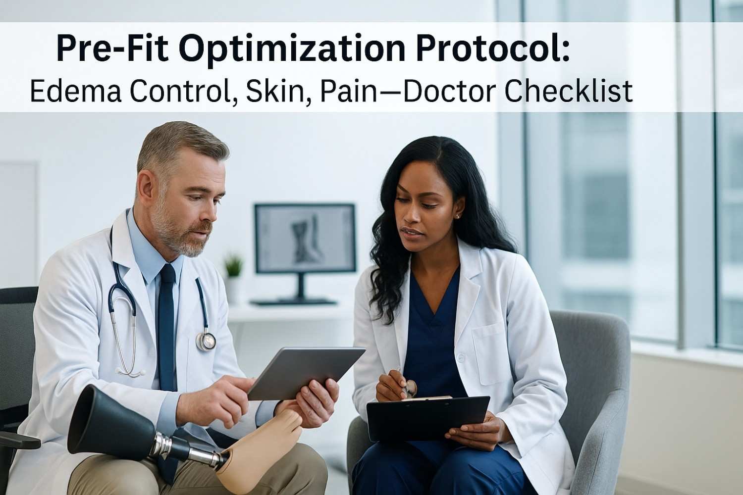 Pre-Fit Optimization Protocol: Edema Control, Skin, Pain—Doctor Checklist