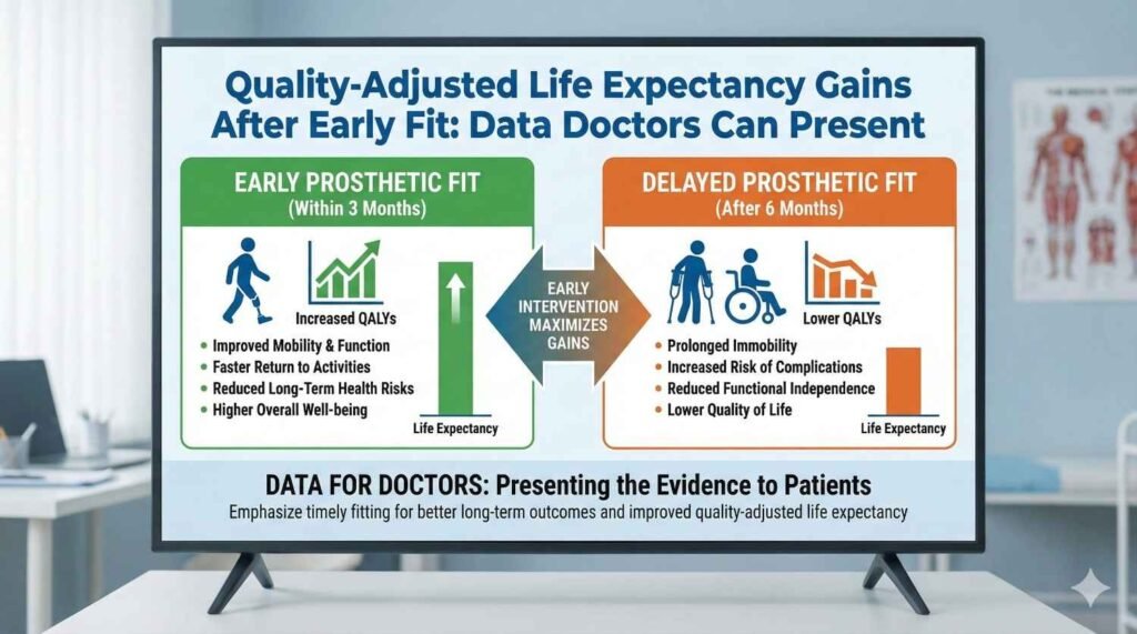 Quality-Adjusted Life Expectancy Gains After Early Fit: Data Doctors Can Present