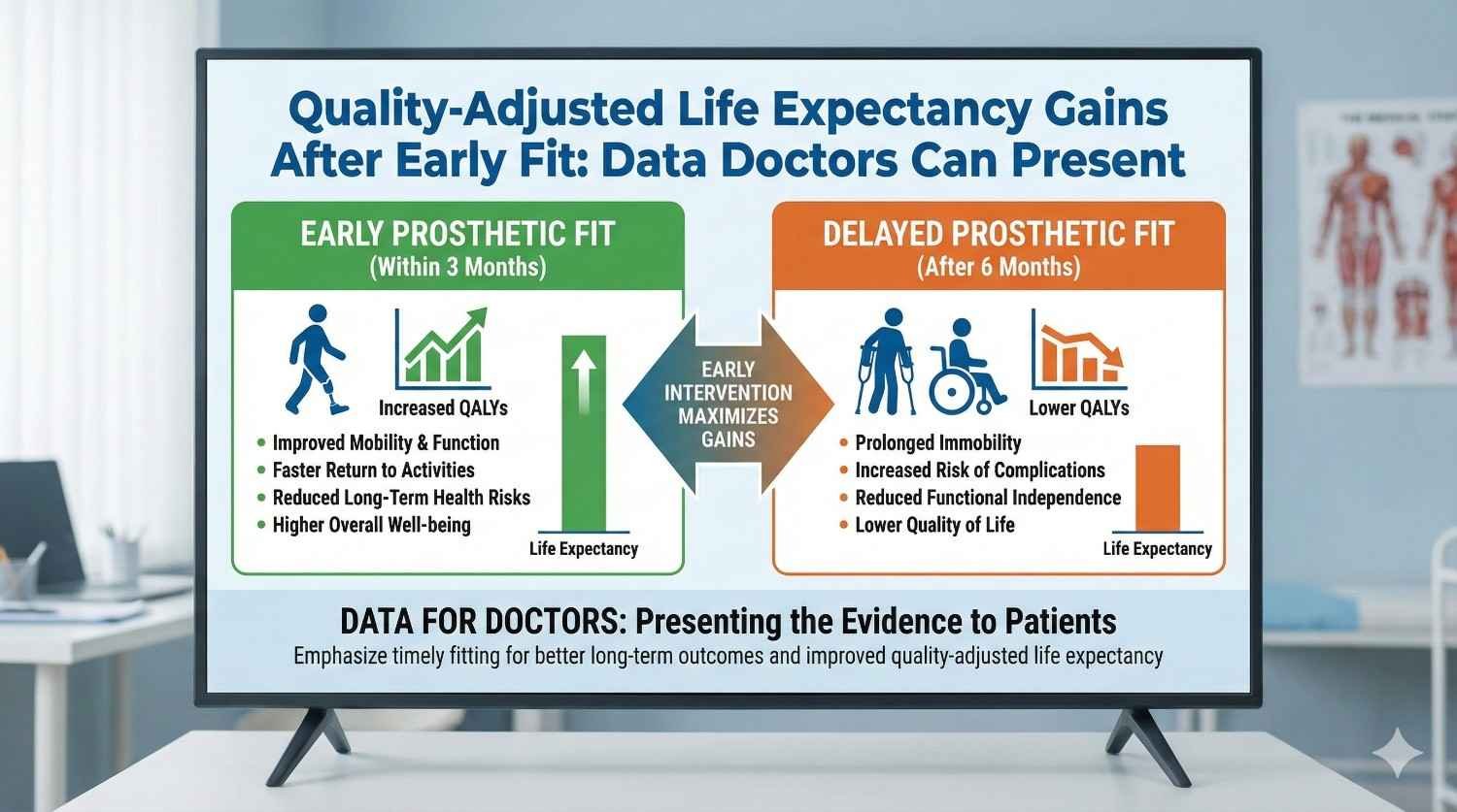 Quality-Adjusted Life Expectancy Gains After Early Fit: Data Doctors Can Present