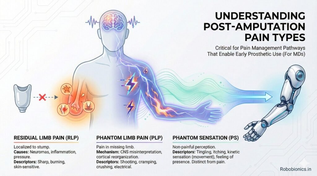 This is expected pain from tissue cutting