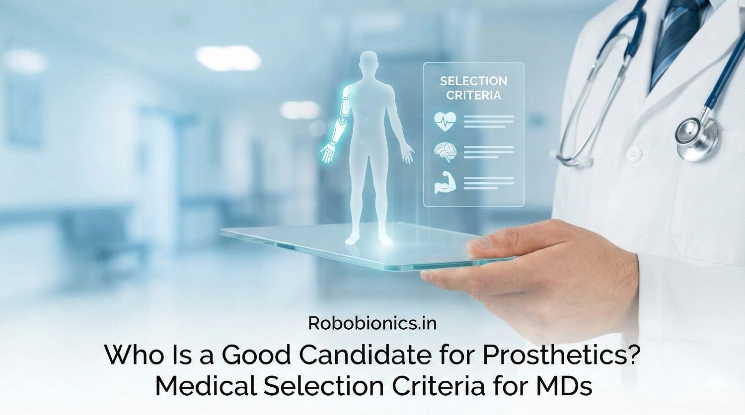 Who Is a Good Candidate for Prosthetics? Medical Selection Criteria for MDs