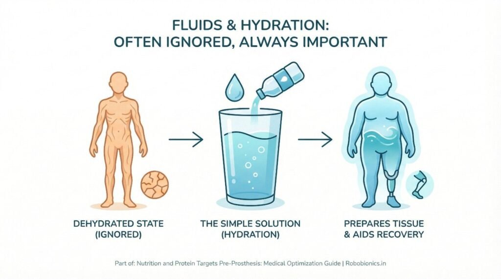 Poor hydration thickens blood flow and reduces 