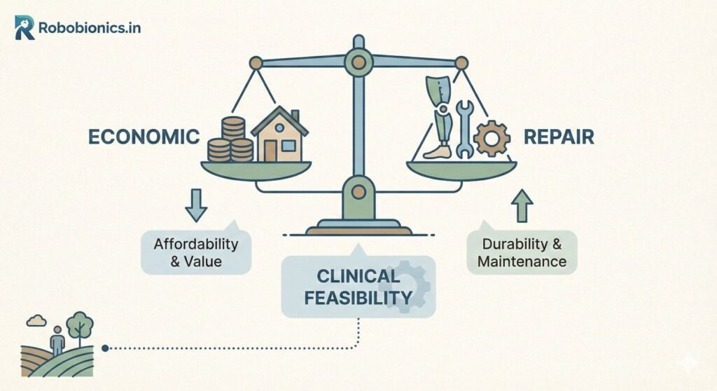 Upfront cost is a major concern for rural patients.
