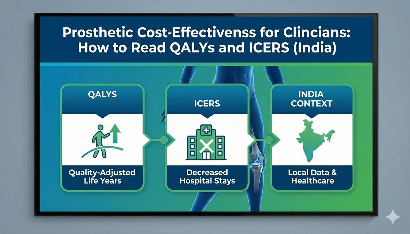 Prosthetic Cost-Effectiveness for Clinicians: How to Read QALYs and ICERs (India)