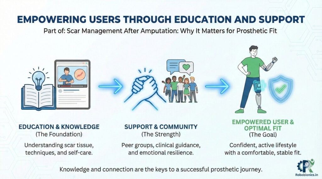 Many people fear touching their scar or applying pressure