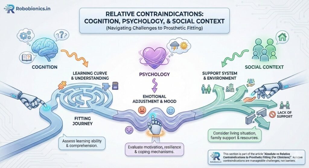 Patients with mild or moderate cognitive impairment