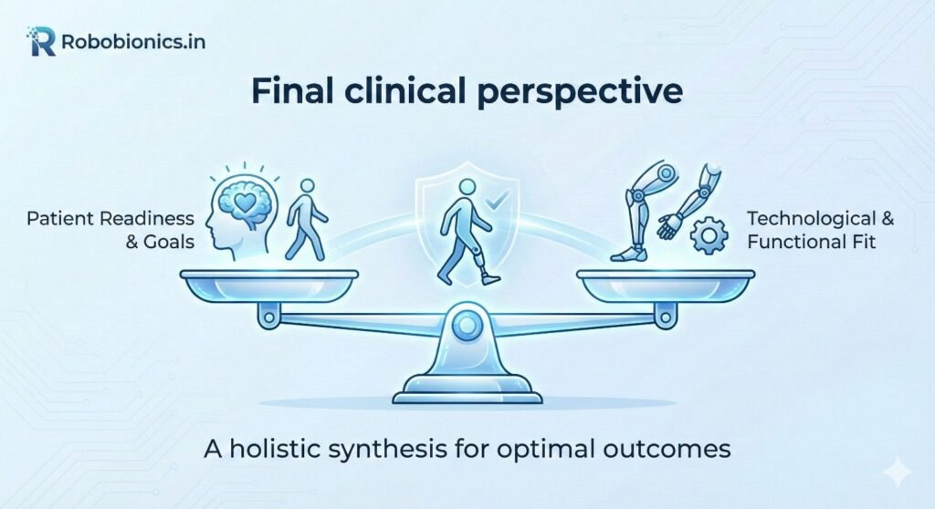A prosthesis works best when it is part of an ongoing