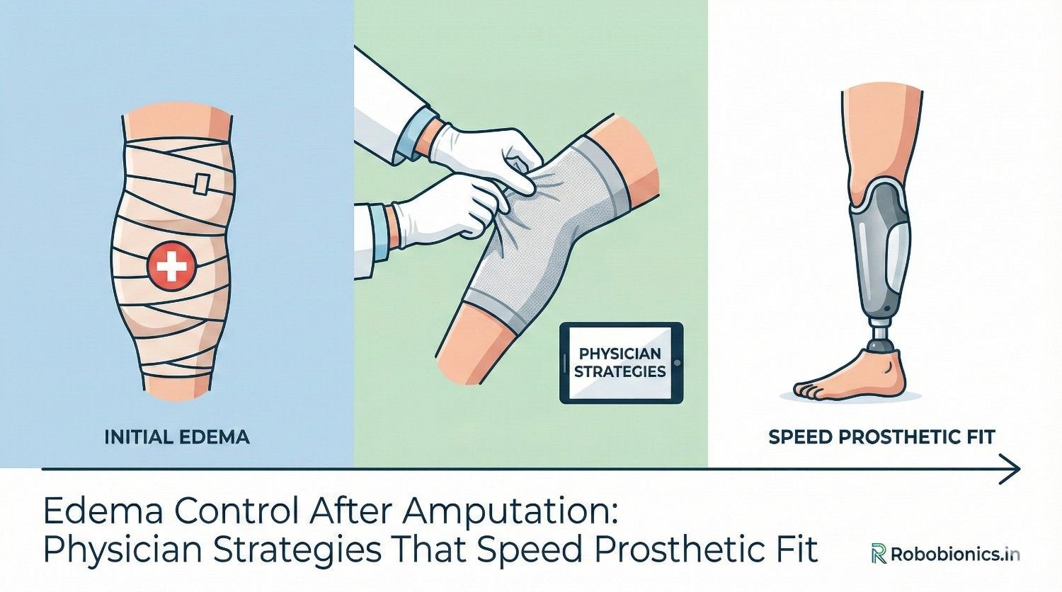 Edema Control After Amputation: Physician Strategies That Speed Prosthetic Fit