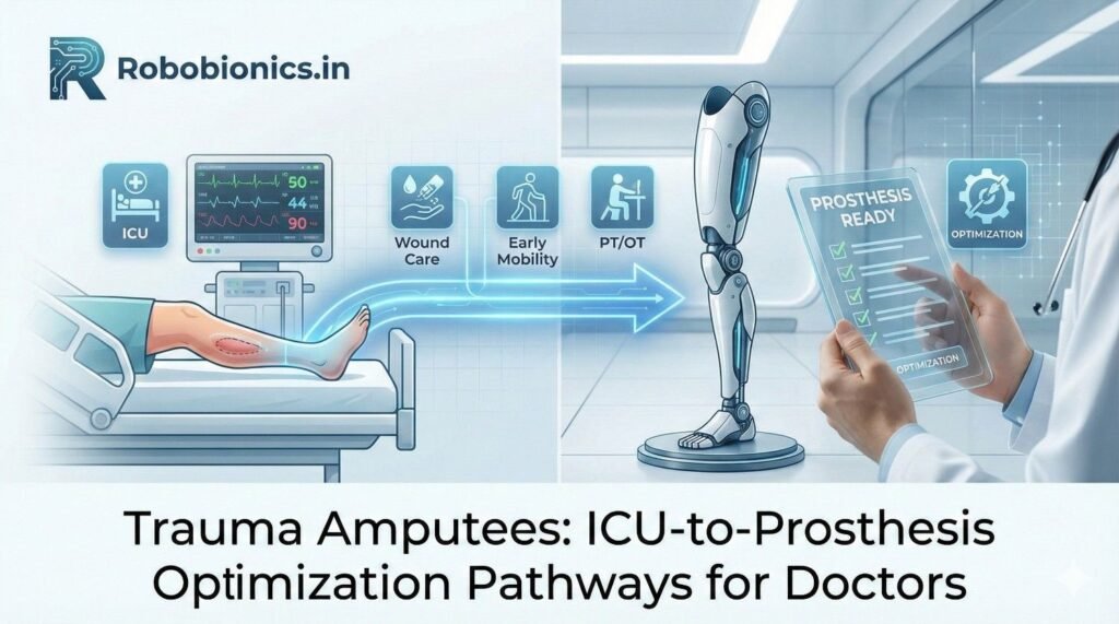 Trauma Amputees: ICU-to-Prosthesis Optimization Pathways for Doctors