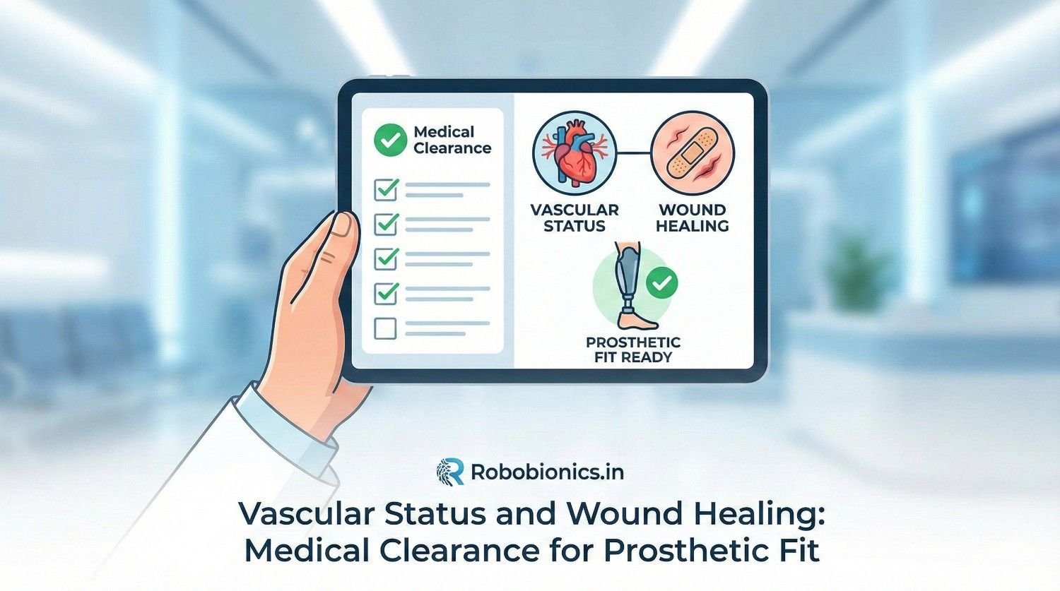 Vascular Status and Wound Healing: Medical Clearance for Prosthetic Fit