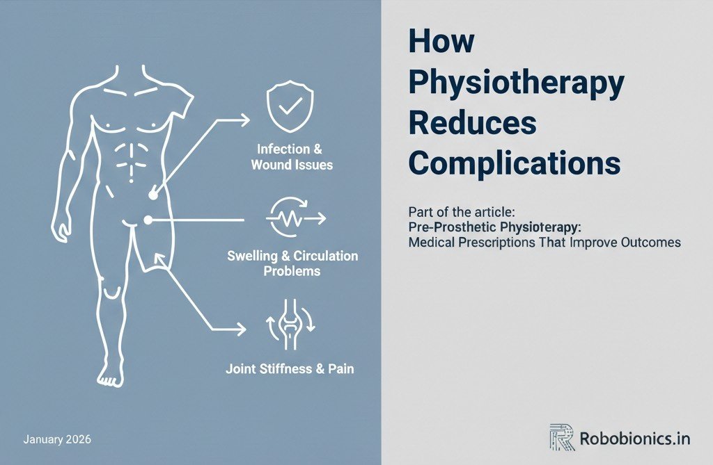 Without therapy, joints may stiffen into harmful positions.