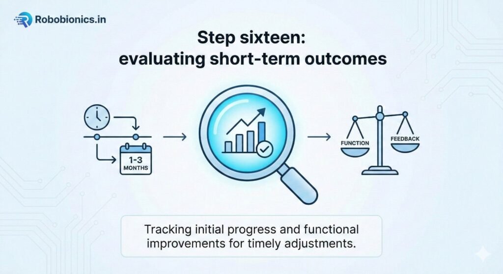 By the first few weeks, patients should tolerate the prosthesis