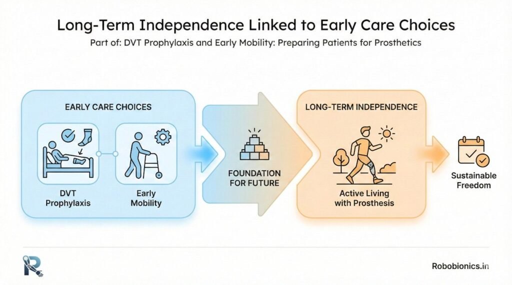 Patients who stay active early tend to remain active long term