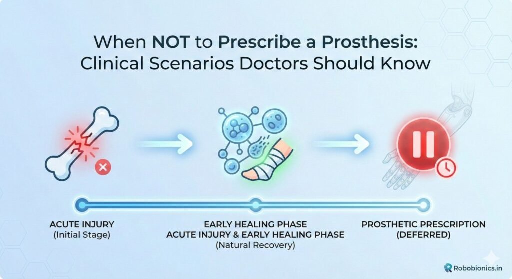 In the early phase after injury or surgery