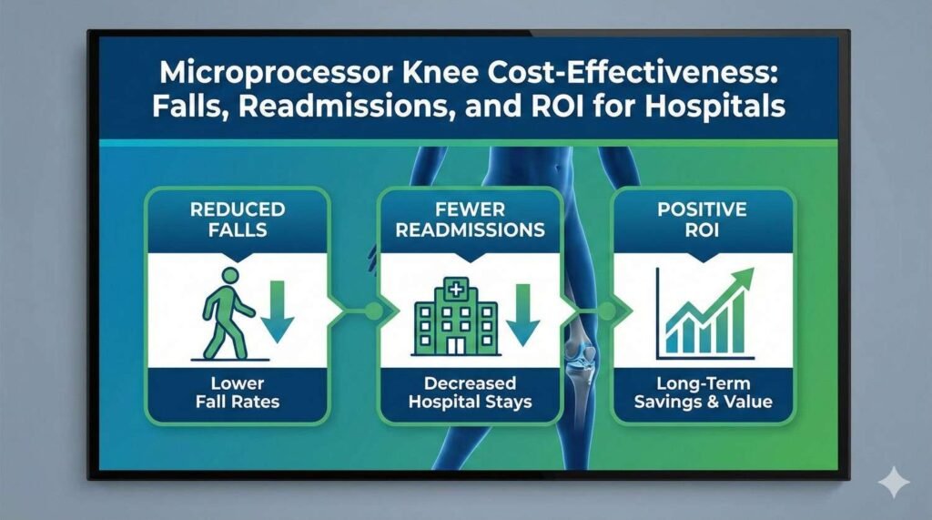 Microprocessor Knee Cost-Effectiveness: Falls, Readmissions, and ROI for Hospitals
