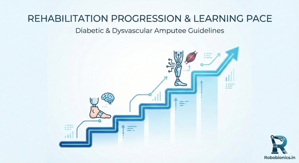 Rehabilitation progression and learning pace