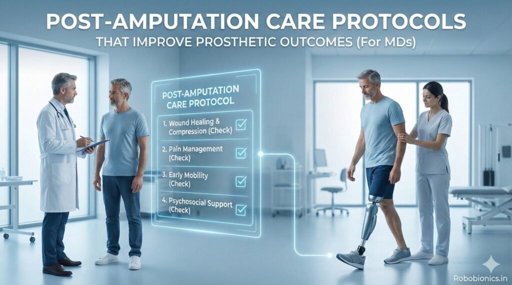 Post-Amputation Care Protocols That Improve Prosthetic Outcomes (For MDs)
