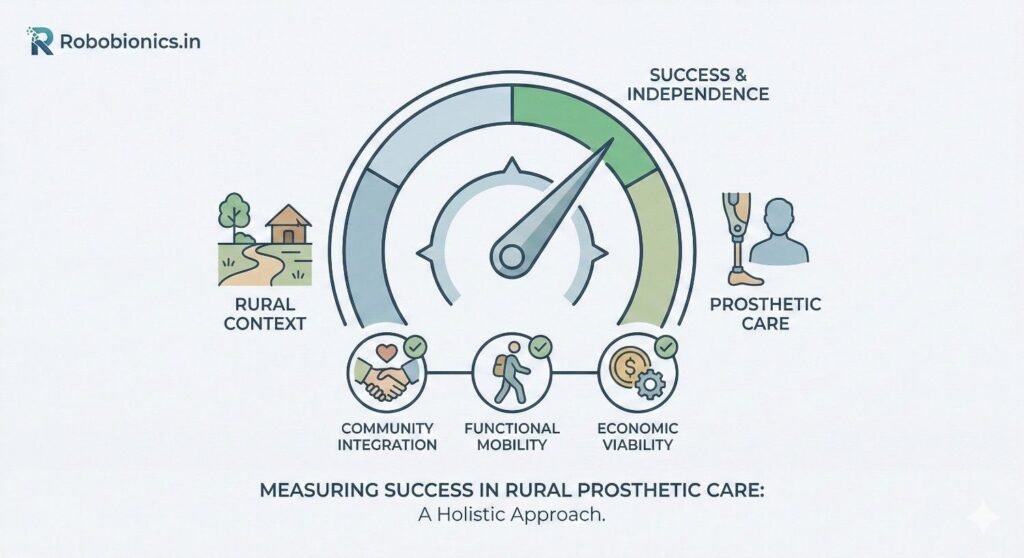 Success in rural prosthetic care is not defined