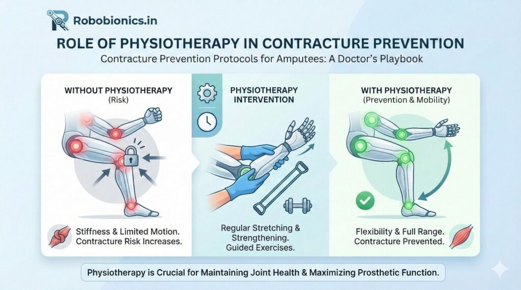 Physiotherapy should begin as soon as medically safe