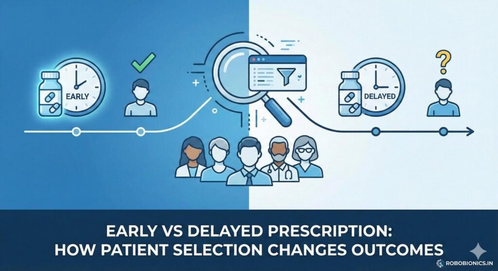 Early vs Delayed Prescription: How Patient Selection Changes Outcomes