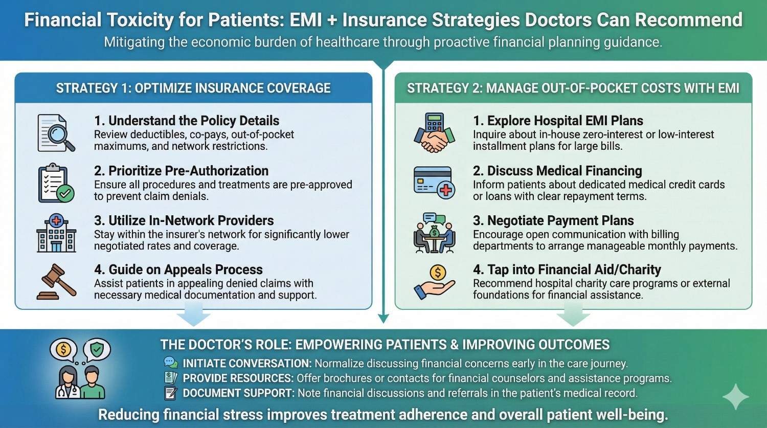 Financial Toxicity for Patients: EMI + Insurance Strategies Doctors Can Recommend