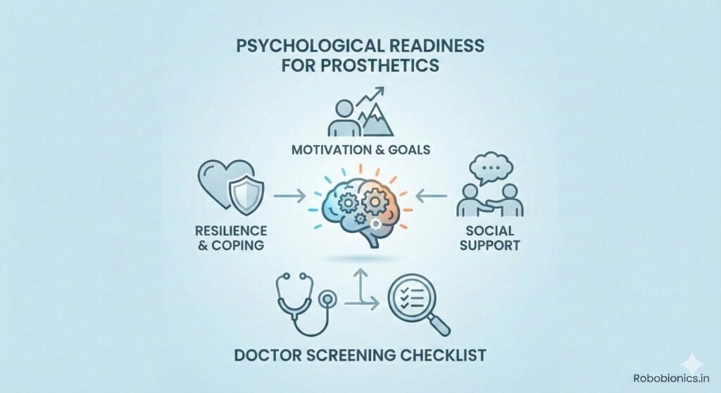 Psychological Readiness for Prosthetics: What Doctors Should Screen