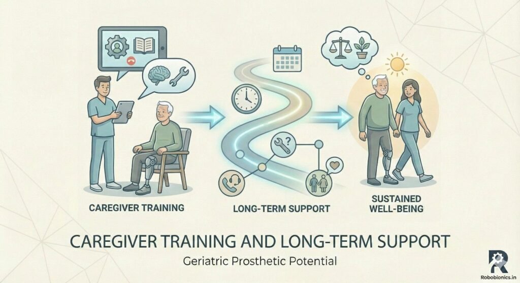 Caregivers play a vital role in the daily use