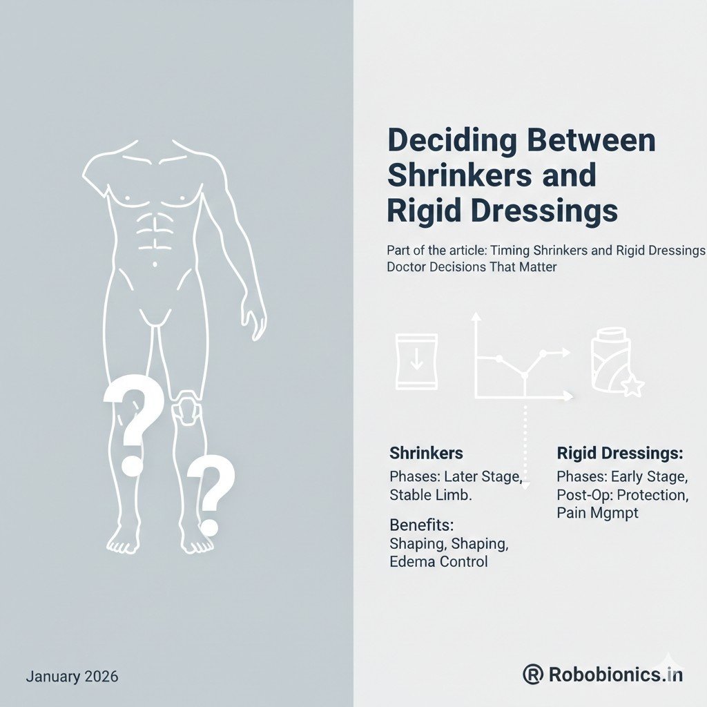 Rigid dressings require higher