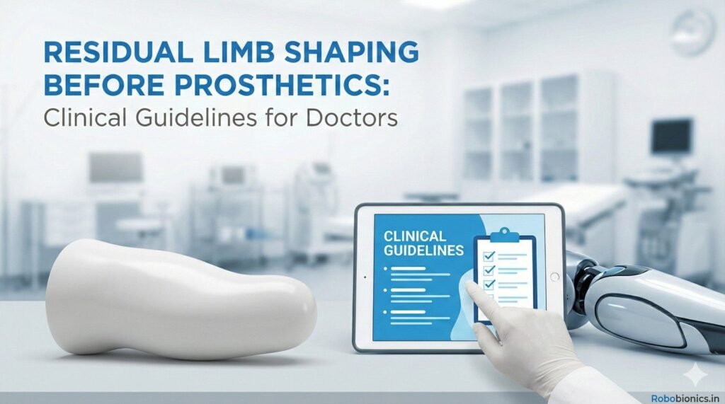 Residual Limb Shaping Before Prosthetics: Clinical Guidelines for Doctors