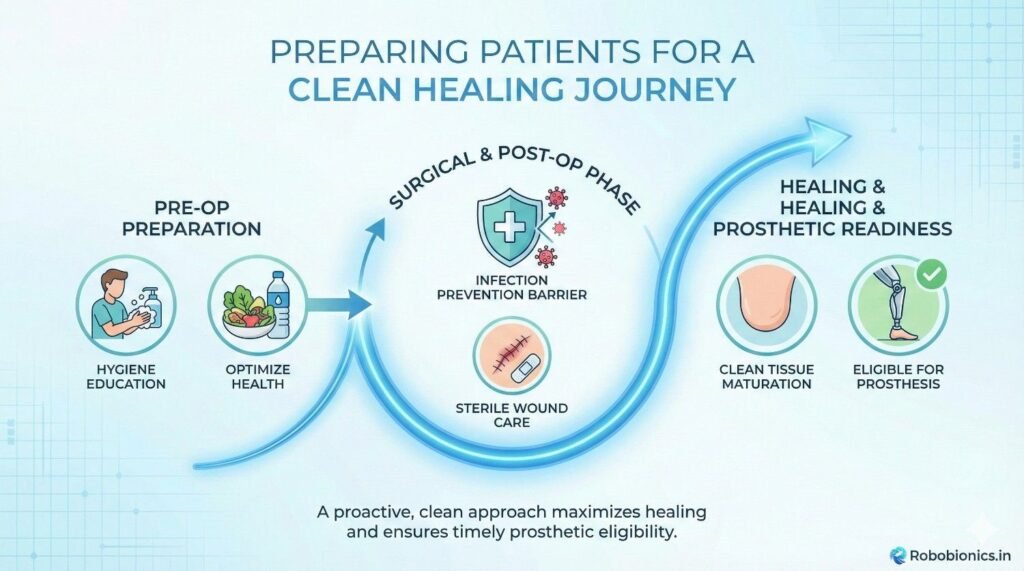 Patients should know that healing quality affects prosthetic success