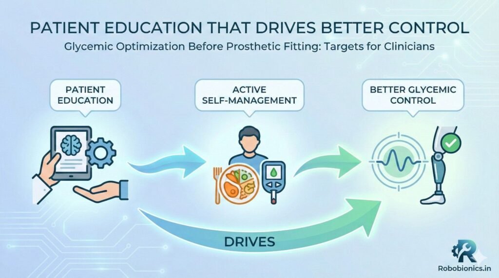 Patients are more motivated when they see direct benefits