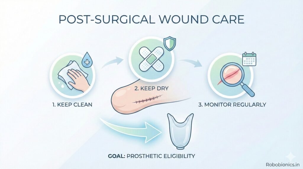 Infection rarely appears suddenly. 