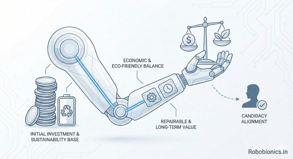 Myoelectric prosthetics require not only initial investment