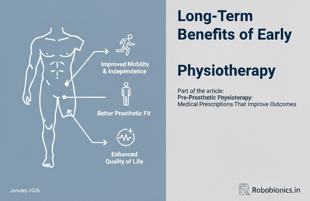 Strong muscles and good balance improve prosthetic control